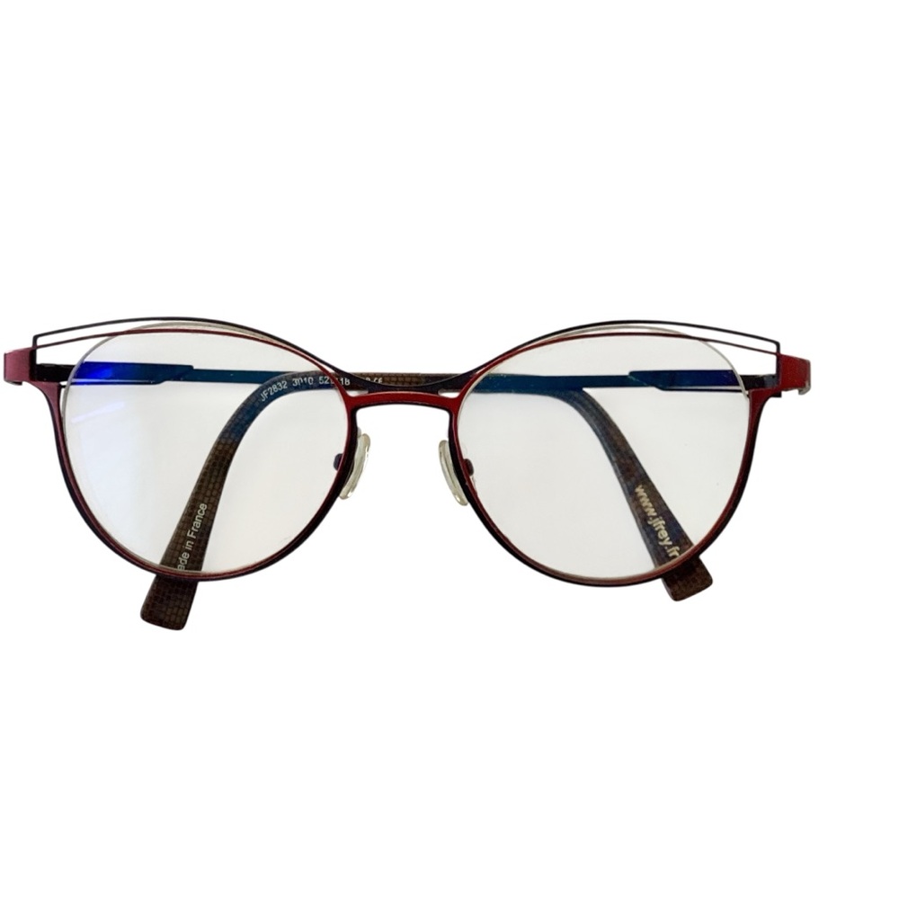 J.F. REY Cat Eye Frames JF2832 3010 Dark Red